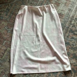 Light Pink Tie-Dye Midi Skirt